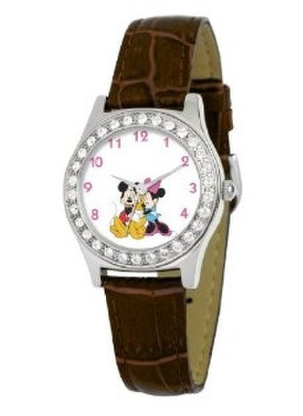Disney 0803C038D1498S007 Armbanduhr Weiblich Quarz Silber Uhr
