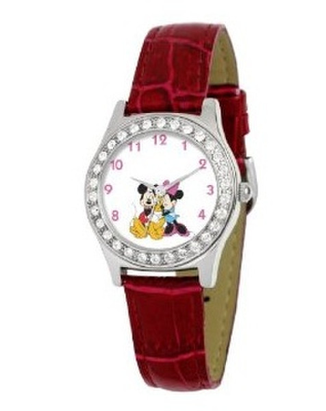 Disney Mickey & Minnie Наручные часы Женский Кварц Cеребряный