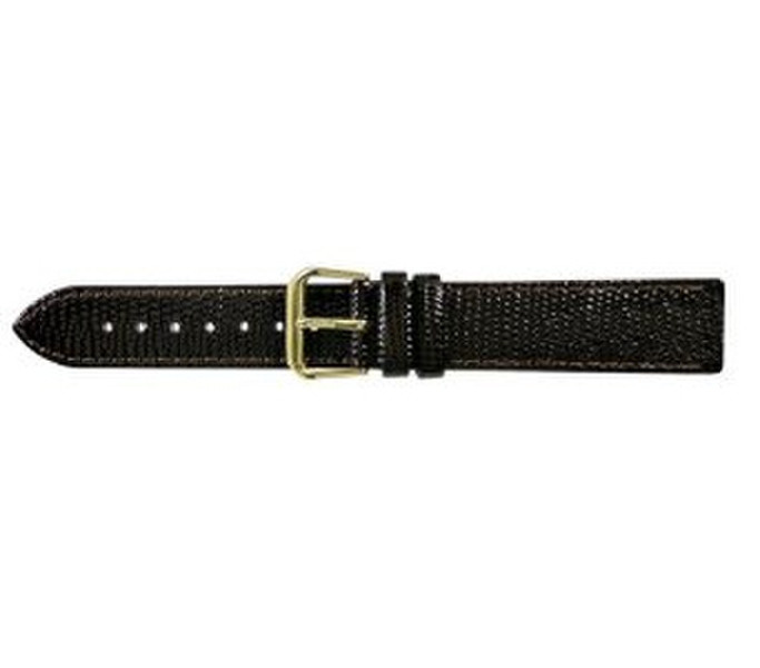 Apollo 12.105 Watch strap Leather Black