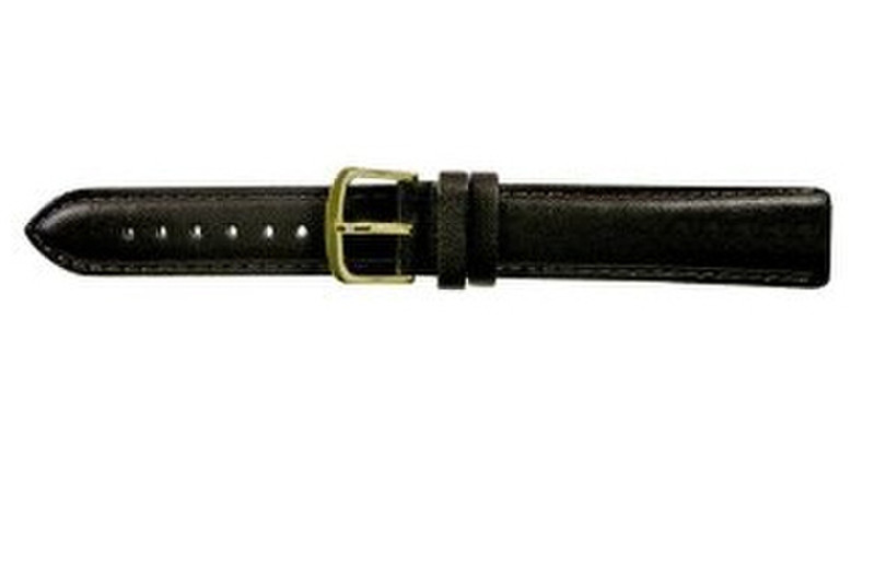 Apollo 12.109 Watch strap Leather Black