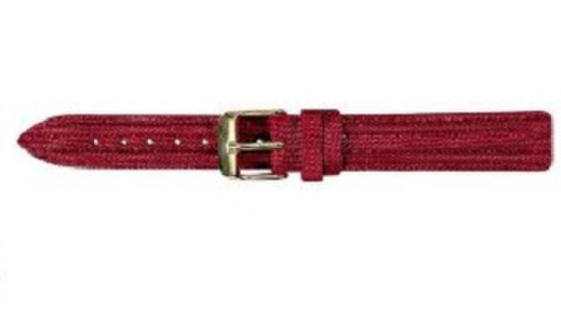 Apollo 12.190 Watch strap Leather Red
