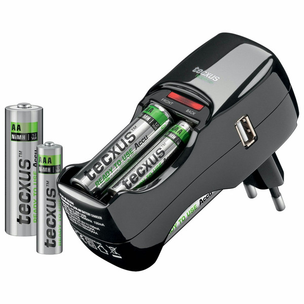 Tecxus 23812 Indoor battery charger Черный зарядное устройство