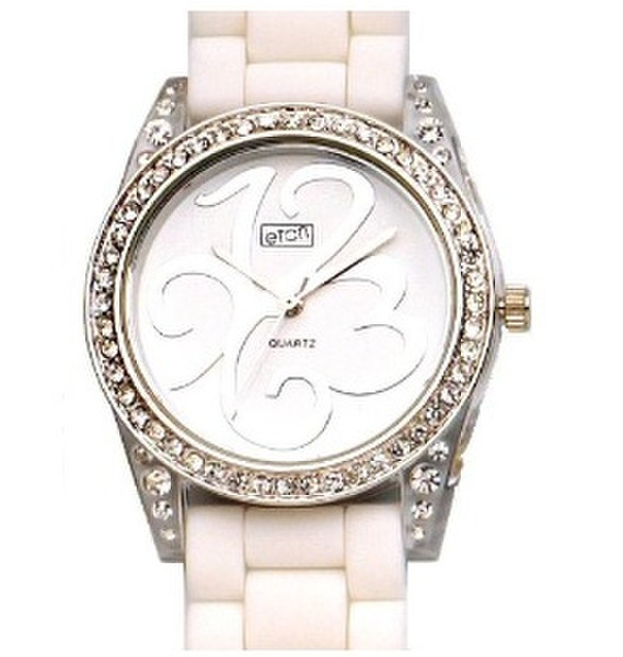 Eton 2734J-W Armbanduhr Weiblich Quarz Silber Uhr