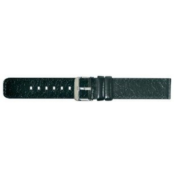 Apollo 33.923 Watch strap Leather Black