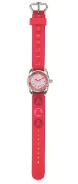 LuluCastagnette 38333 Armbanduhr Mädchen Quarz Silber Uhr