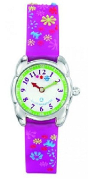 LuluCastagnette 38436 Armbanduhr Mädchen Quarz Edelstahl Uhr