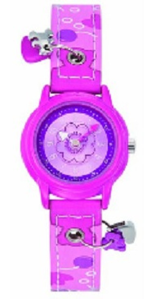 LuluCastagnette 38518 Armbanduhr Mädchen Quarz Pink Uhr