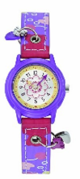 LuluCastagnette 38519 Armbanduhr Mädchen Quarz Violett Uhr