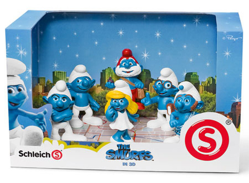 Schleich Smurf set, movie