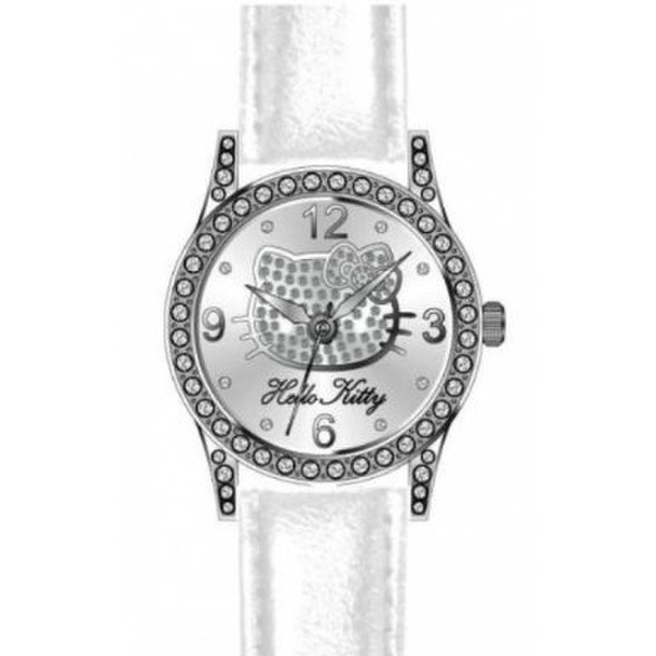 Hello Kitty 4401003 Armbanduhr Mädchen Quarz Silber Uhr