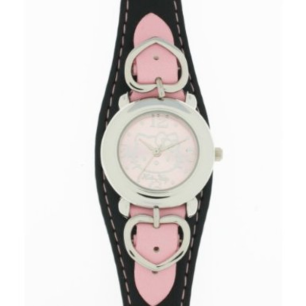Hello Kitty watches Armbanduhr Mädchen Quarz Silber