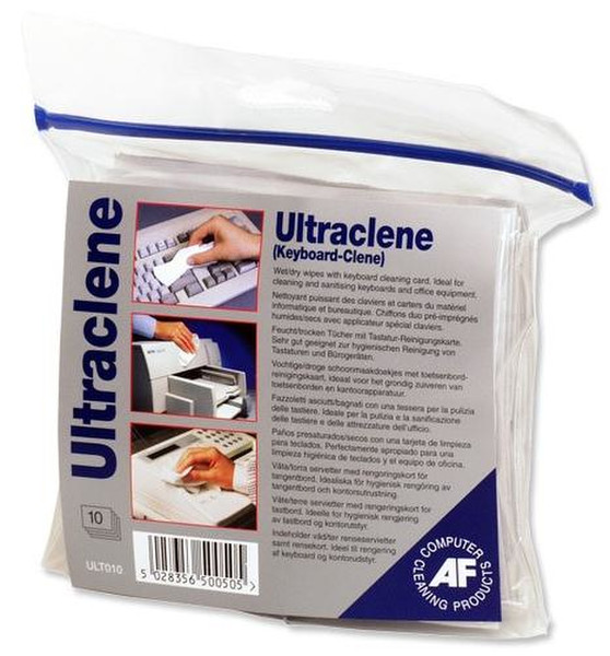 AF 462903 Keyboards Equipment cleansing wet & dry cloths equipment cleansing kit
