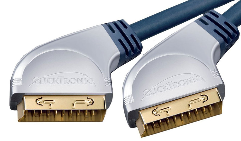 ClickTronic SCART/SCART, 0.75m