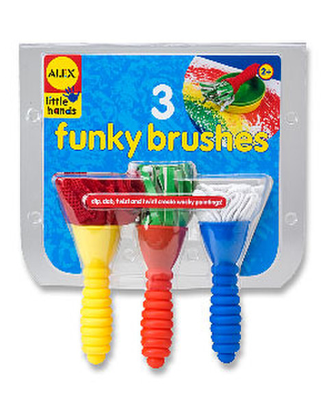 ALEX Toys 3 Funky Brushes 3pc(s) paint brush