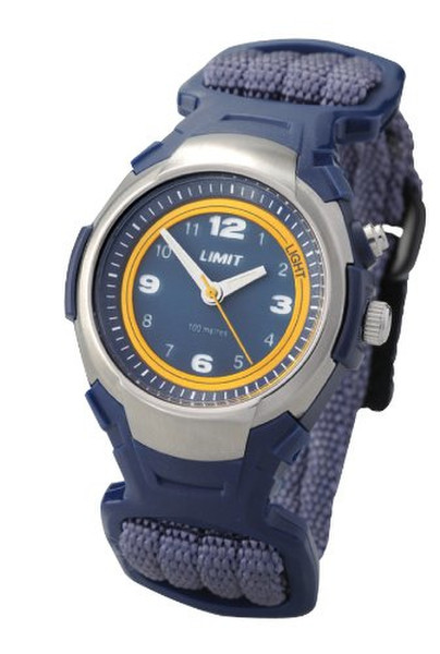 Limit 5322.50 Armbanduhr Junge Quarz Blau, Hell-Metallic Uhr