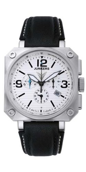 Junkers 67901 Armbanduhr Männlich Quarz Silber Uhr