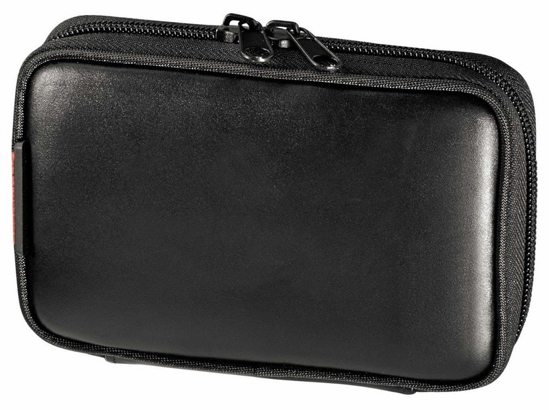 Hama 73088509 Sleeve case Leder Schwarz Schutzhülle für Navigationssysteme