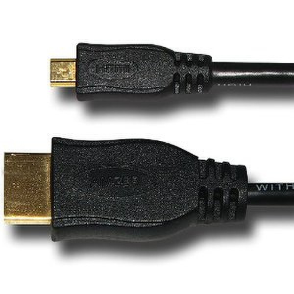 Amzer 1.5m microHDMI/HDMI 1.5м Micro-HDMI HDMI Черный