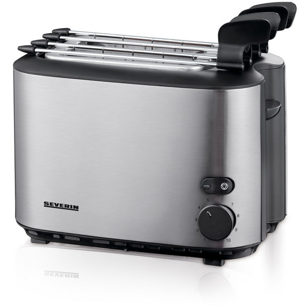 Severin AT 2516 2slice(s) 540W Stainless steel toaster