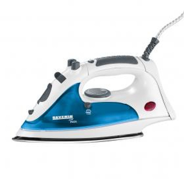 Severin BA 3244 Dry & Steam iron Stainless Steel soleplate 2000W Blue,White iron