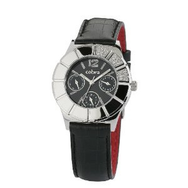 Cobra CO141SS2L2 Armbanduhr Weiblich Quarz Silber, Edelstahl Uhr