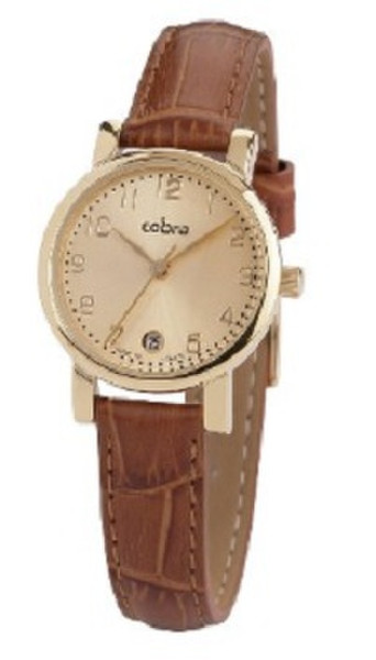 Cobra CO143SG3L3 Armbanduhr Weiblich Quarz Gold Uhr