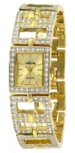 Cobra CO194LG3M Bracelet Female Quartz Gold watch