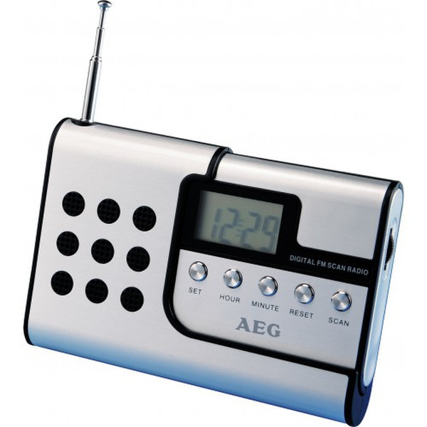 AEG DRR 4107 Портативный Цифровой Cеребряный радиоприемник