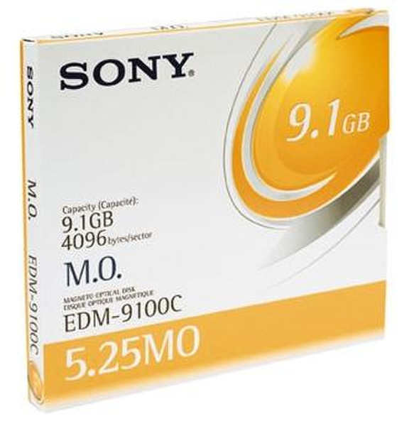Sony EDM9100B magneto optical disk