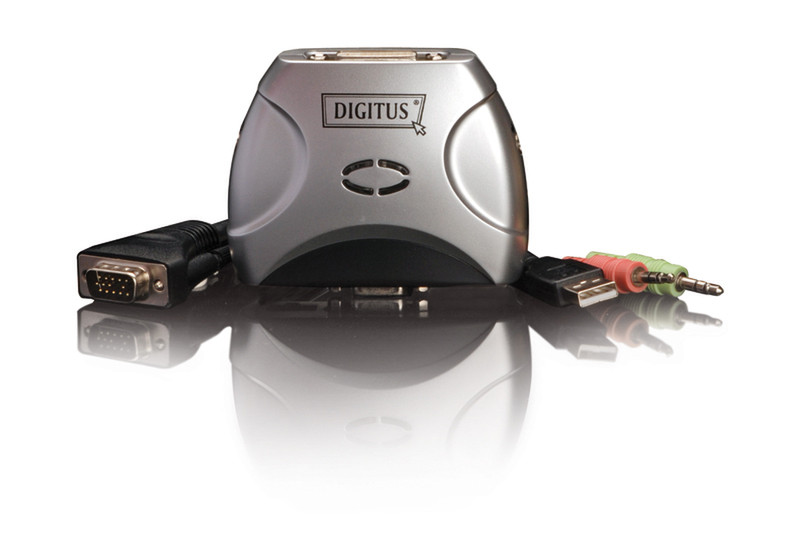 Digitus USB pocket KVM switch Tastatur/Video/Maus (KVM)-Switch