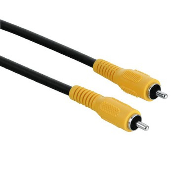 Hama RCA/RCA, 5.0m 5m RCA RCA Schwarz