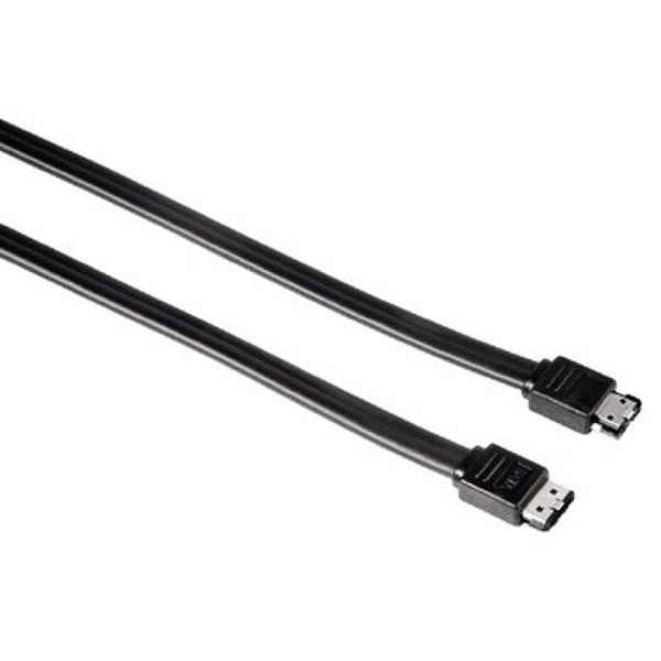 Hama 0.6m e-SATA 0.6m eSATA eSATA Black SATA cable