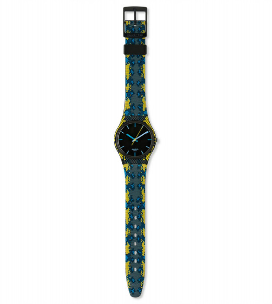 Swatch Snaky Blue Armbanduhr Unisex Quarz Multi