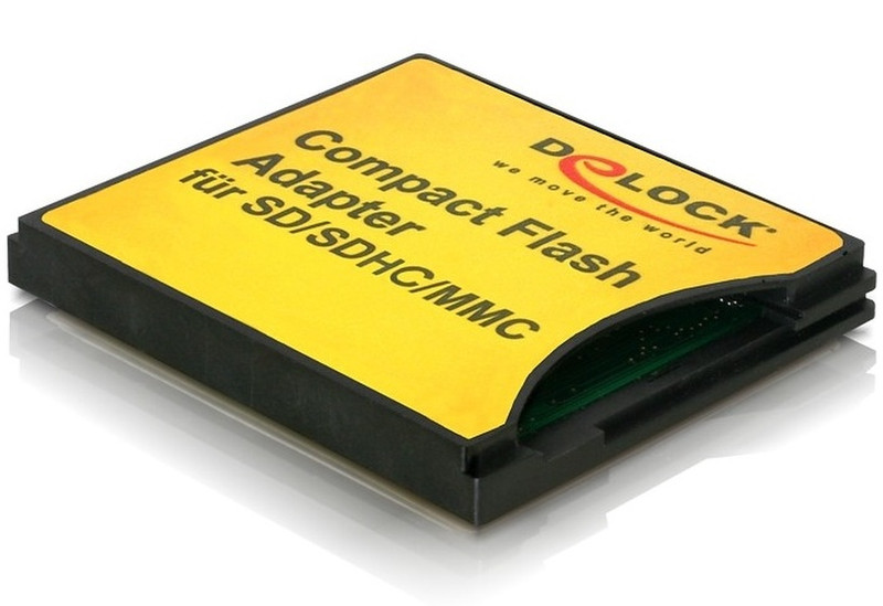 DeLOCK 61590 Internal CompactFlash Yellow card reader