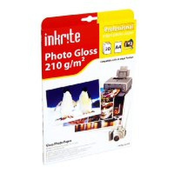 Inkrite PPIPG210A420 A4 Gloss photo paper
