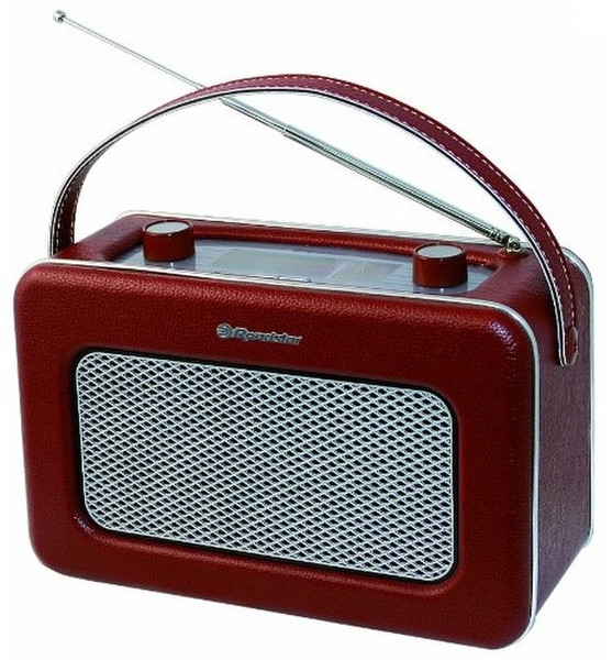 Roadstar TRA-1958 Persönlich Analog Rot Radio