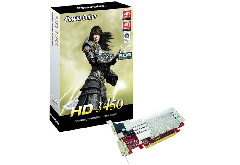 PowerColor HD 3450 512MB GDDR2