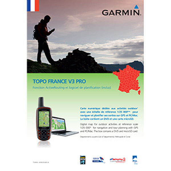 Garmin TOPO France v3 Pro