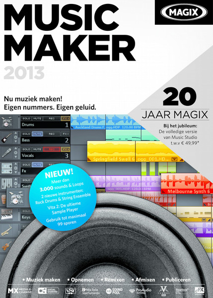 Magix Music Maker 2013