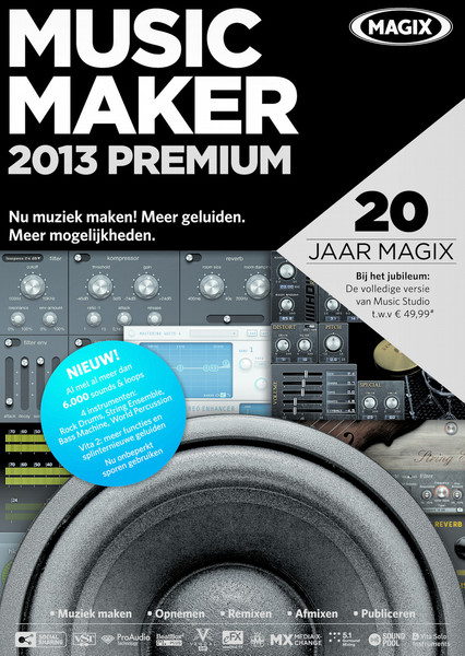 Magix Music Maker 2013 Premium