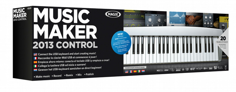 Magix Music Maker 2013 Control