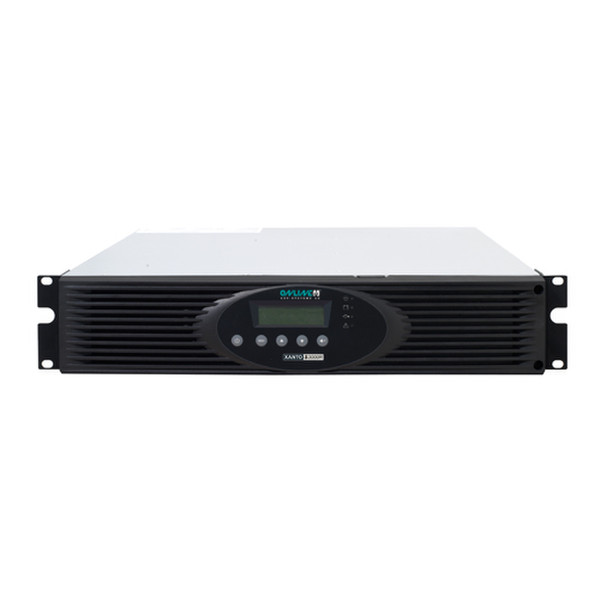 ONLINE USV-Systeme Xanto S 3000R 3000VA 9AC outlet(s) Rackmount Schwarz Unterbrechungsfreie Stromversorgung (UPS)