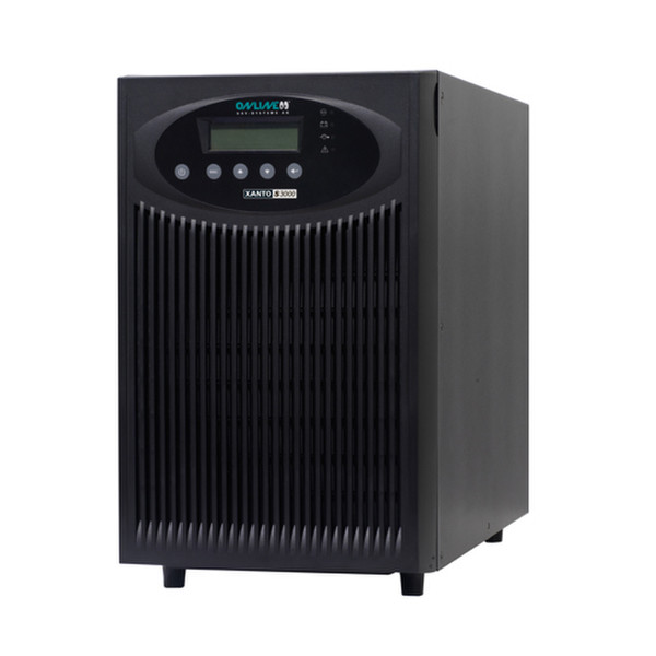 ONLINE USV-Systeme Xanto S 3000 3000VA 9AC outlet(s) Tower Black uninterruptible power supply (UPS)