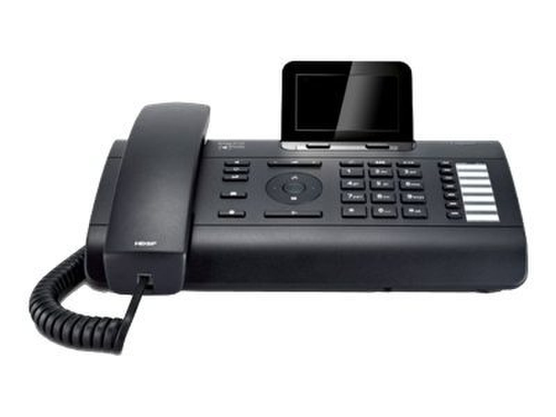 Funkwerk IP120 Analog telephone Идентификация абонента (Caller ID) Черный