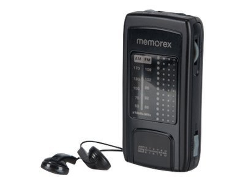 Memorex MR4210 Personal Analog Black radio
