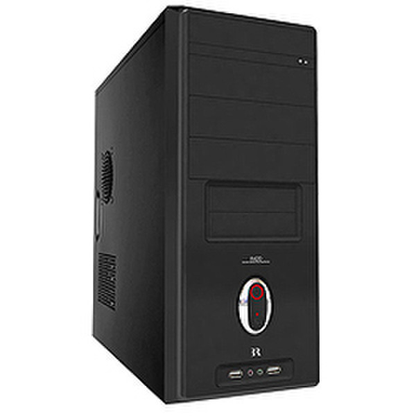 3R System R420 Midi-Tower Black computer case