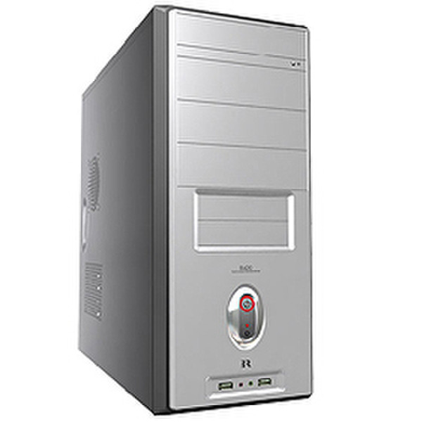 3R System R420 Midi-Tower Silver computer case