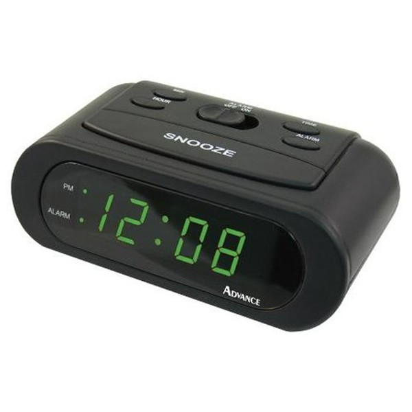 Geneva 3143AT Black alarm clock