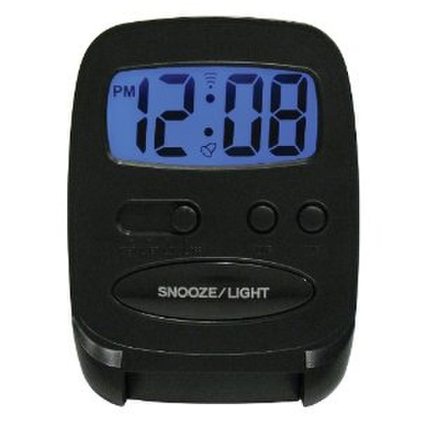 Geneva 3502E Black alarm clock