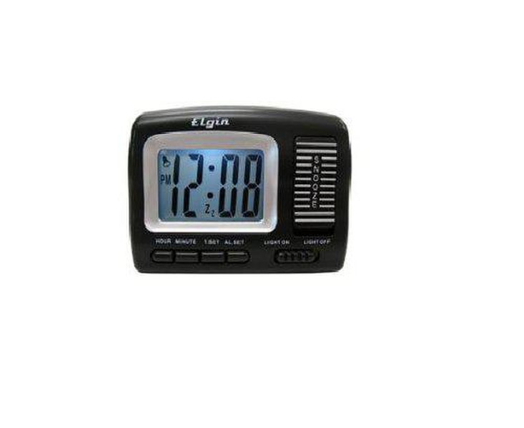 Geneva 3504E Black alarm clock